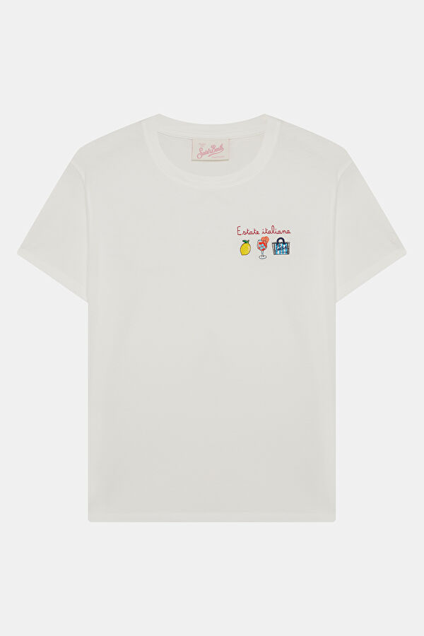 Beyaz Kadın T-Shirt