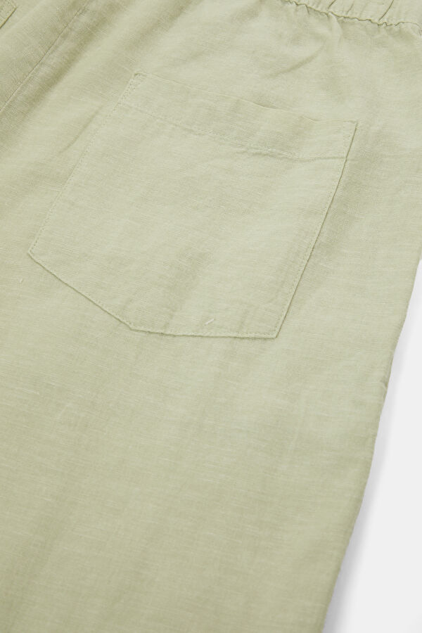 Açık Yeşil Wide Leg Kadın Pantolon 4