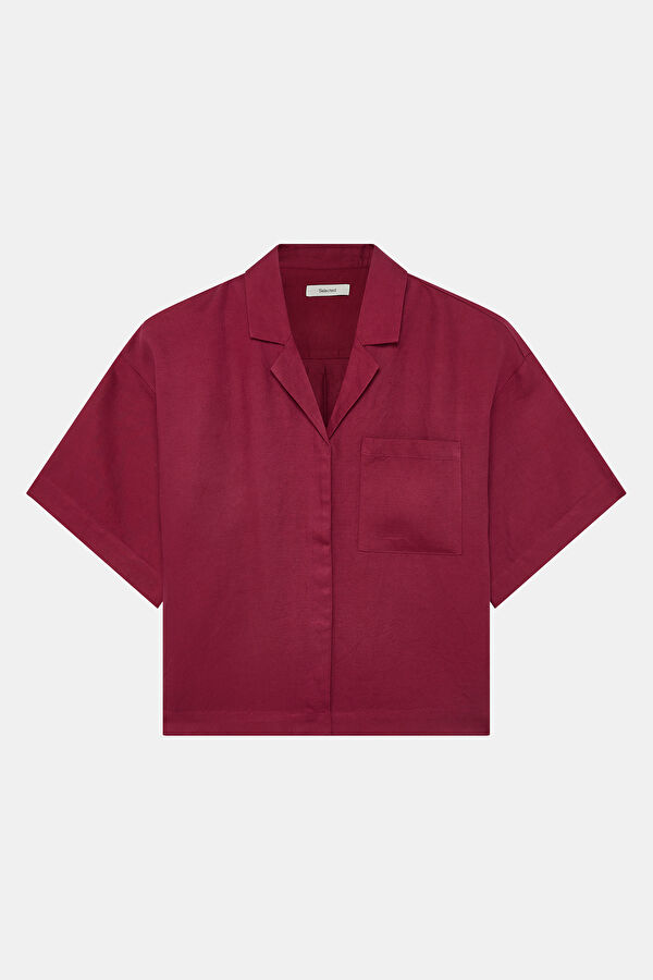 Burgundy Women's Shirt