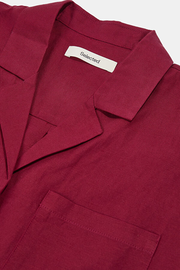 Burgundy Women's Shirt 3