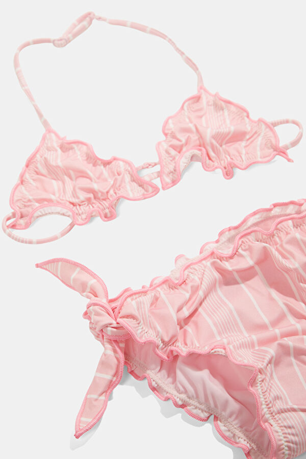 Çok Renkli Desenli Çocuk Bikini 3
