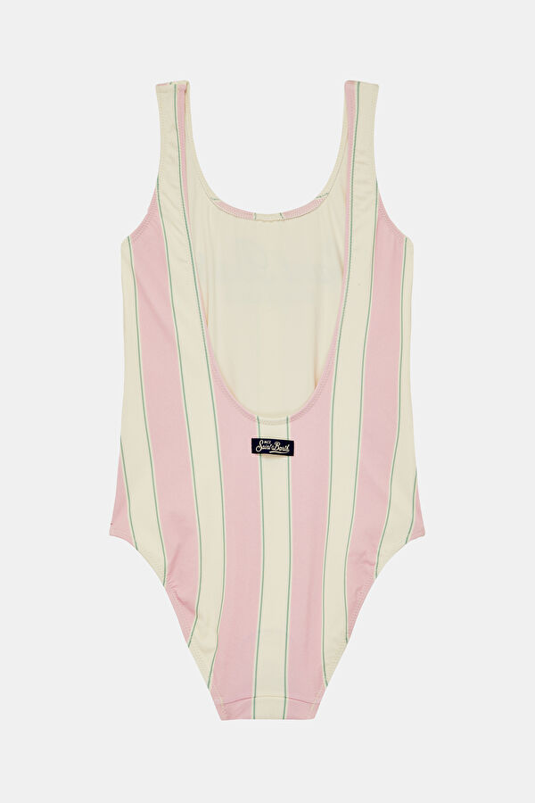 Multicolored Patterned Children's Bikini 2