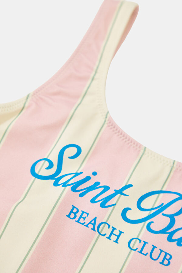 Multicolored Patterned Children's Bikini 3