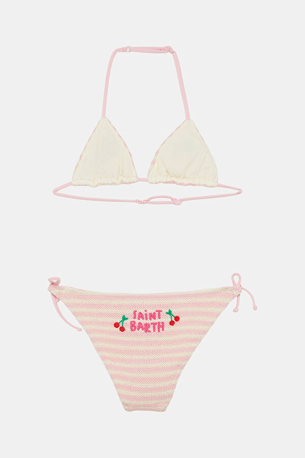 Çok Renkli Desenli Çocuk Bikini 2