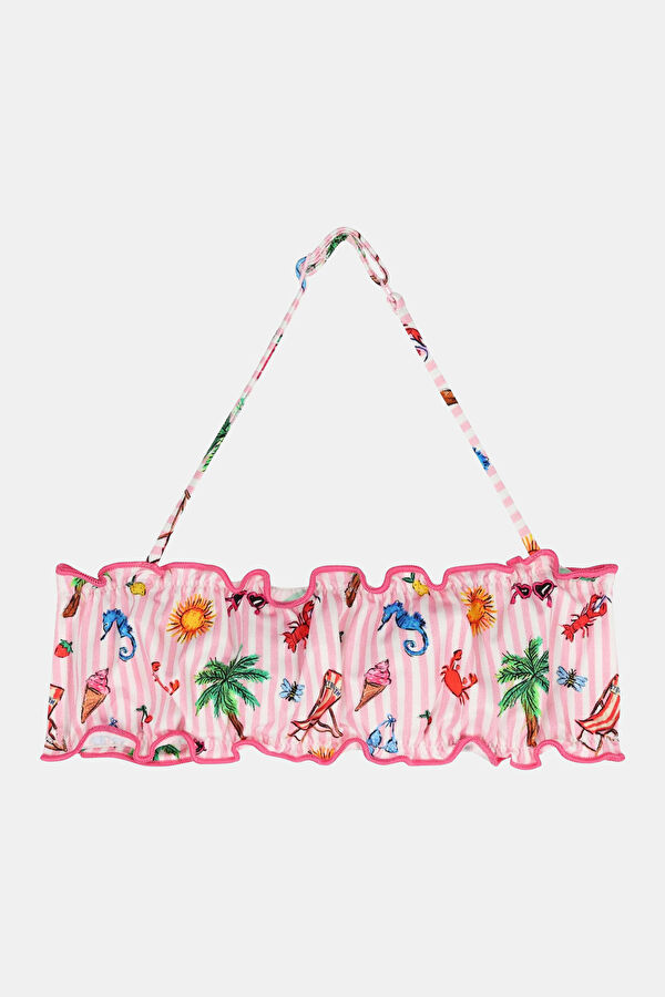 Multicolored Kids Bikini 3