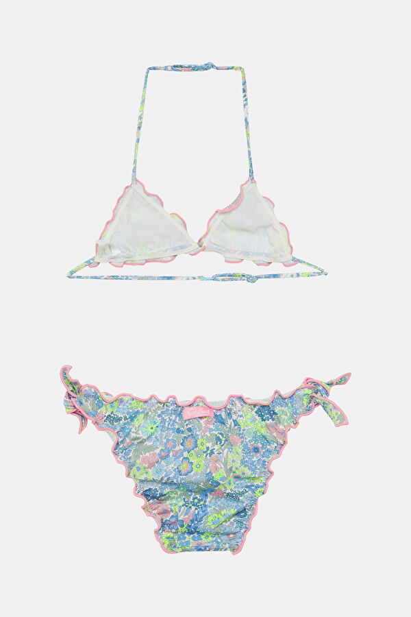 Çok Renkli Desenli Çocuk Bikini 2