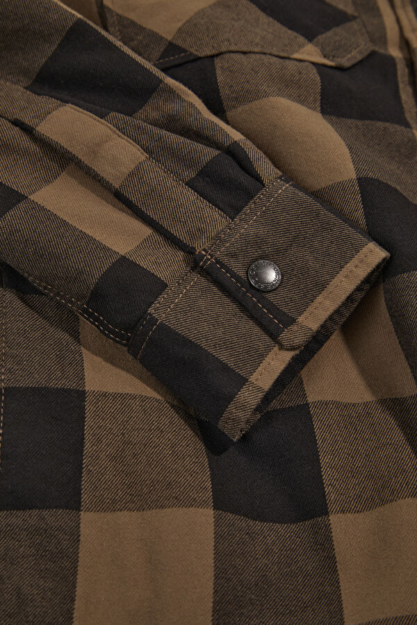 Brown Men's Shirt 5