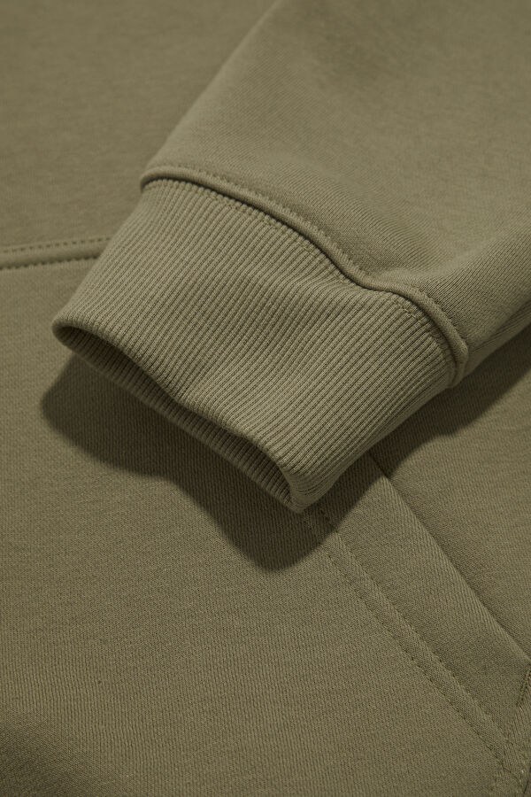 Oakport Haki Erkek Sweatshirt 5