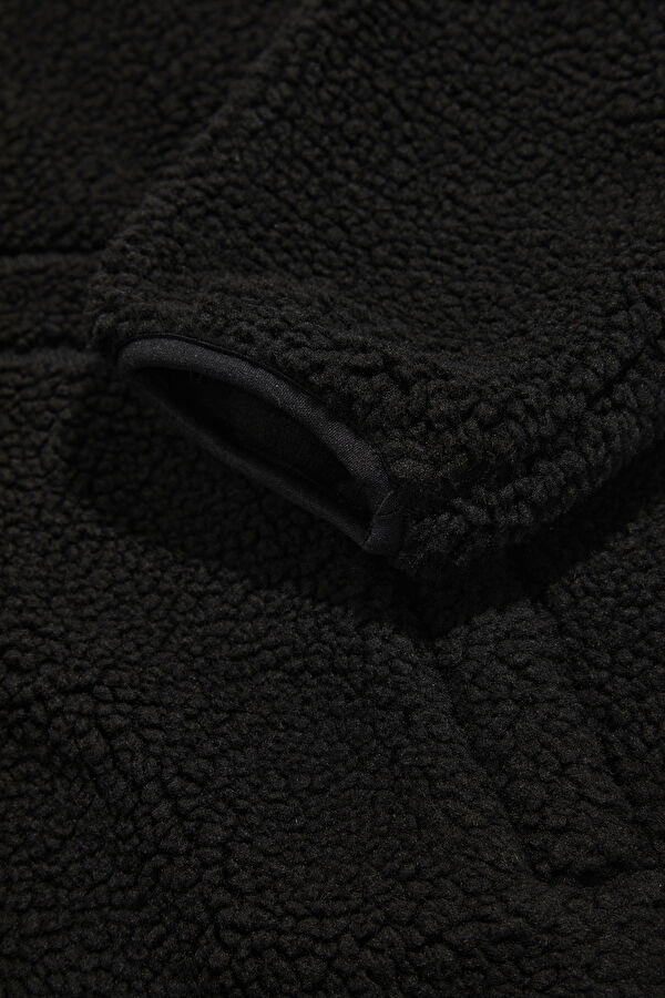Mount Hope Fleece Siyah Erkek Ceket 5