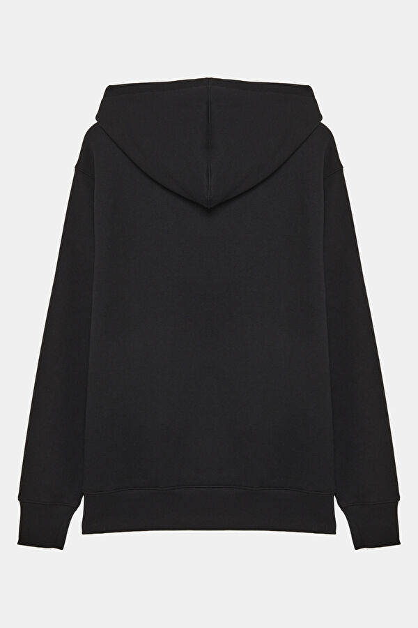 Siyah Erkek Sweatshirt 2