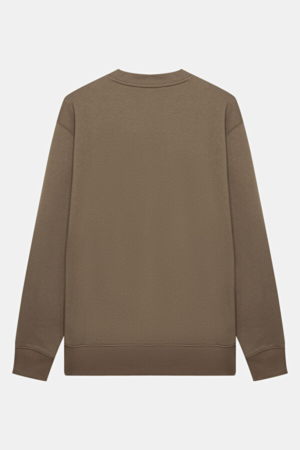 Kahve Erkek Sweatshirt 2