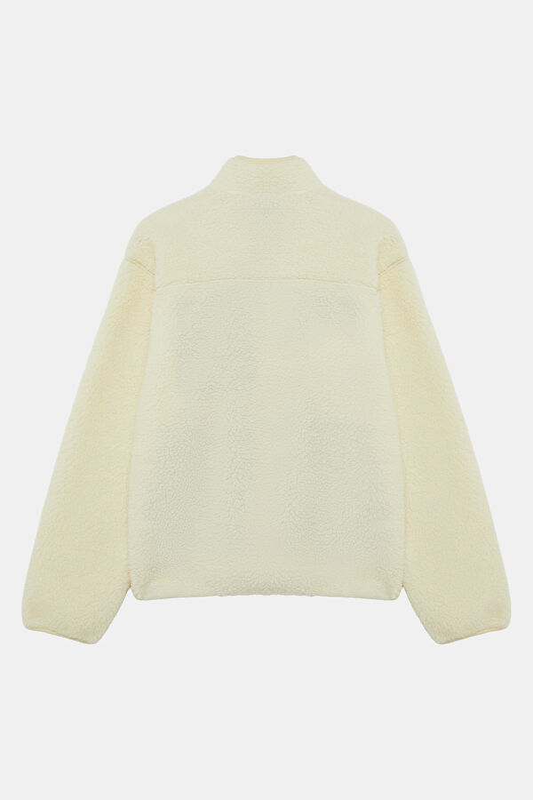 Mount Hope Fleece Ekru Erkek Ceket 2