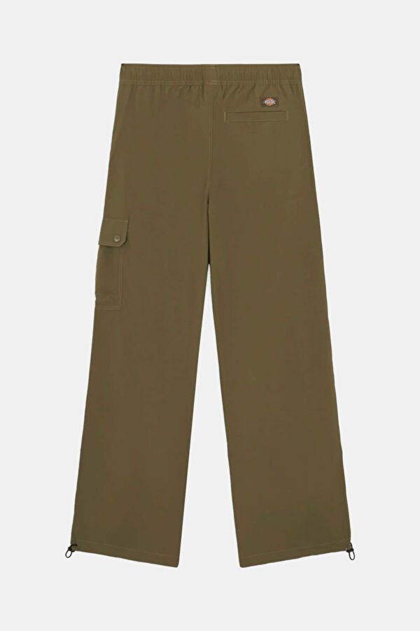 Koyu Yeşil Wide Leg Kadın Pantolon 2