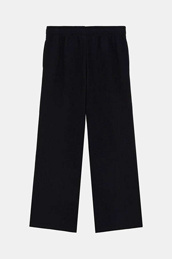 Gri Melanj Wide Leg Pantolon 2
