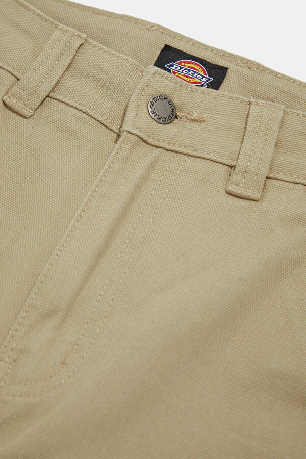 Light Sand Straight Leg Women's Trousers 3