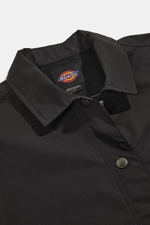Black Button-Down Women's Jacket 3