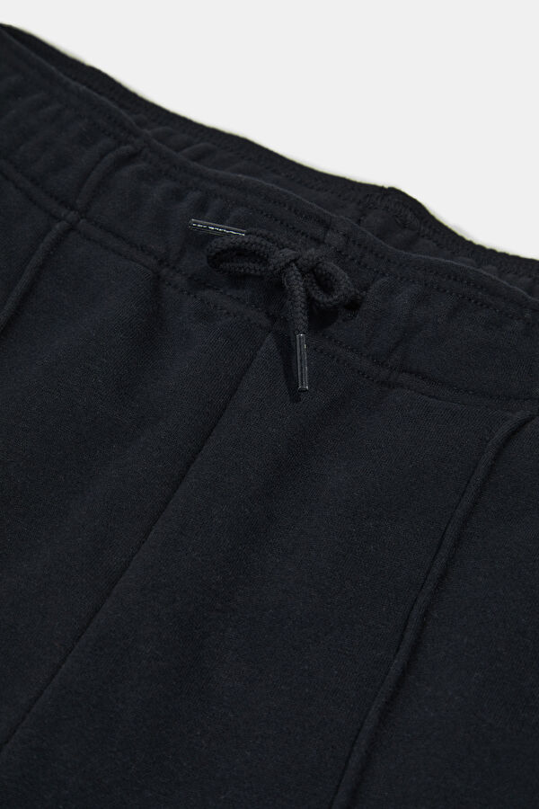 Black Wide Leg Women's Athletic Pants 3