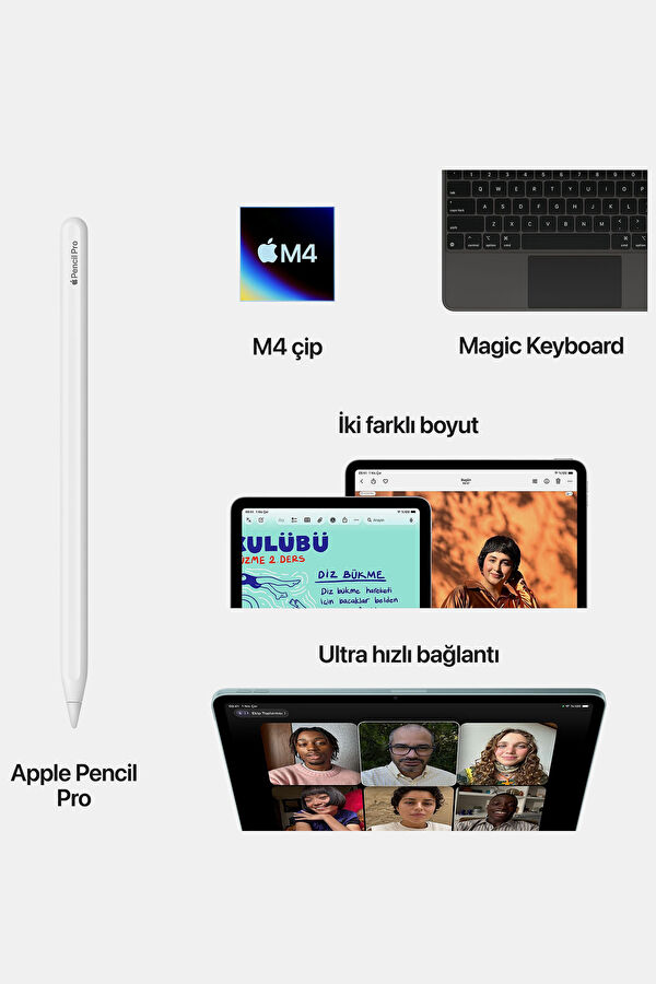 13-inch iPad Air Wi-Fi 128GB - Space Grey MH5N4TU/A 9