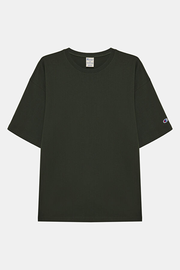 Relax Fit Khaki Crew Neck Men's T-Shirt