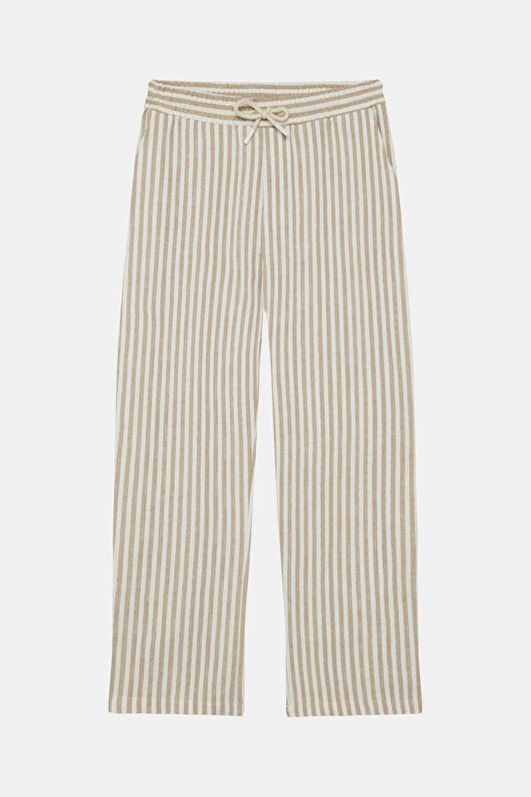 Çok Renkli Straight Cut Çocuk Pantolon