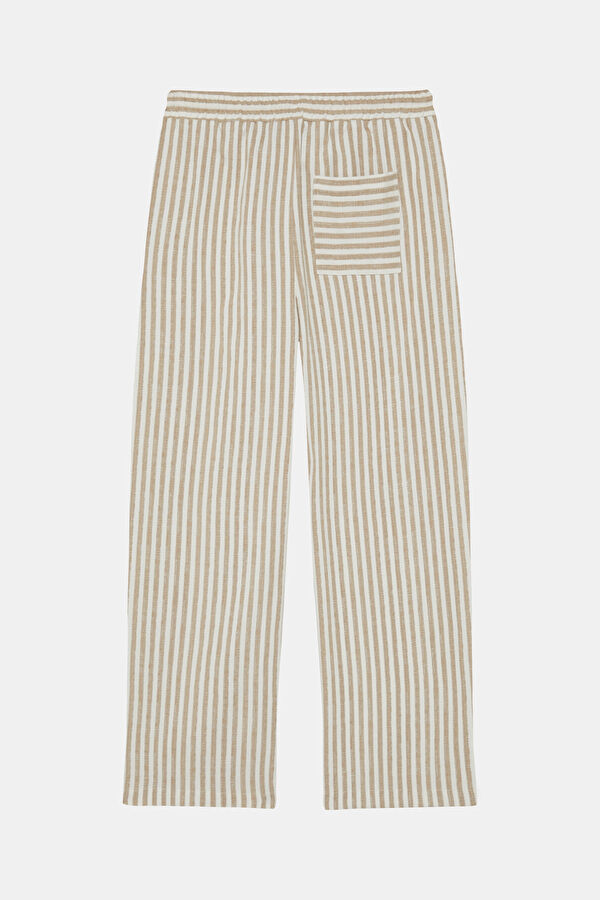 Çok Renkli Straight Cut Çocuk Pantolon 2