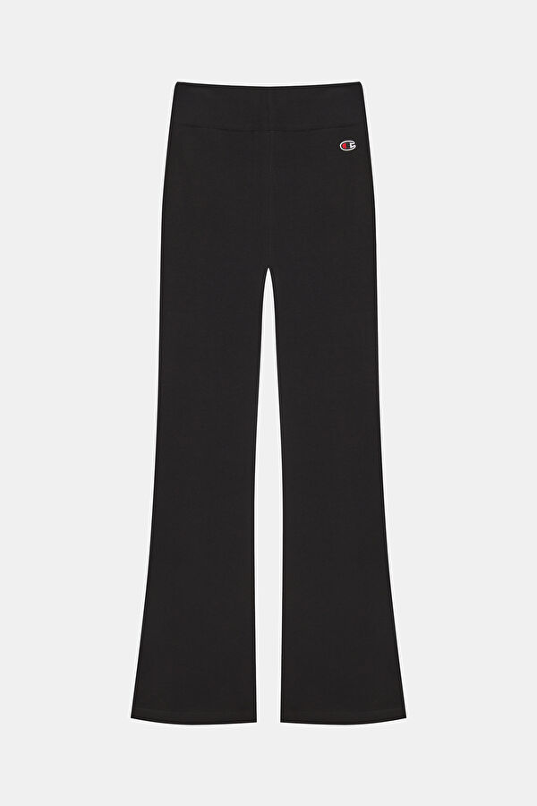 Siyah Wide Leg Kadın Spor Pantolon 2