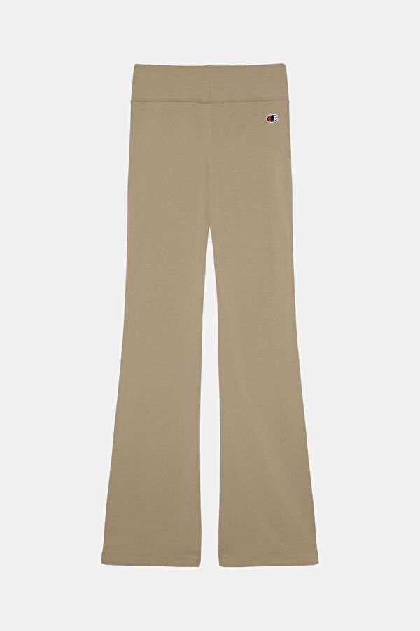 Bej Wide Leg Kadın Spor Pantolon 2