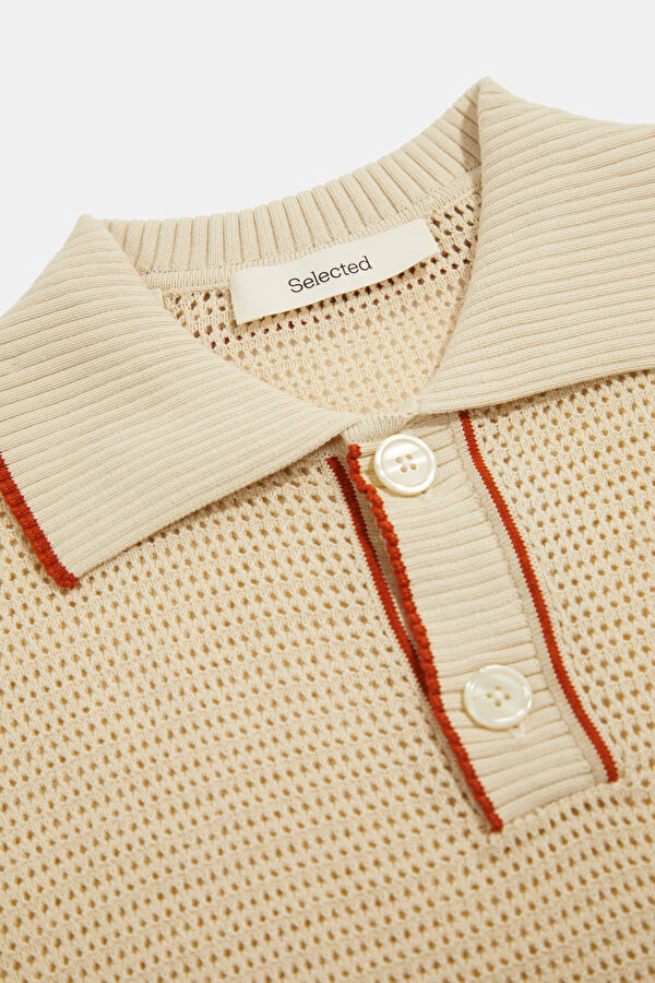 Cream Men's Polo Shirt 3