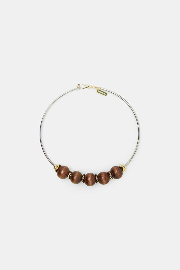 Brown Brass Necklace