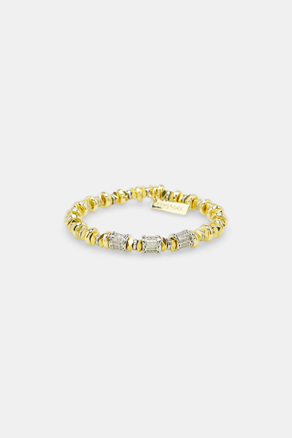 Gold-Colored Brass Bracelet