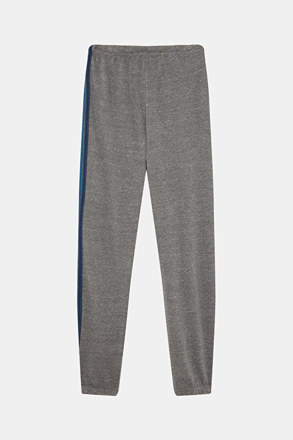 Gri Melanj Skinny Kadın Spor Pantolon 2