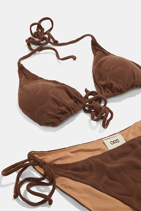 Kahve Kadın Bikini 3