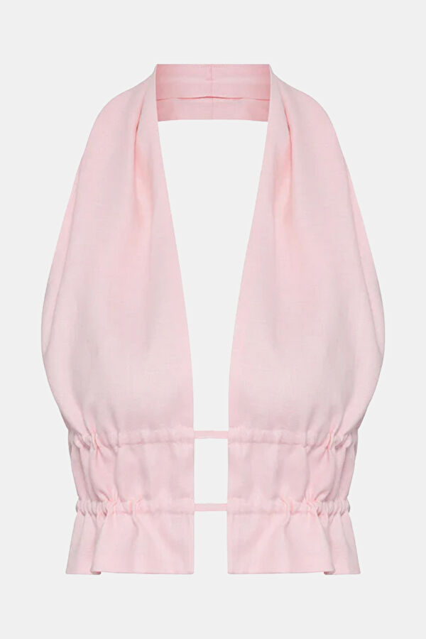 Light Pink Women's Blouse