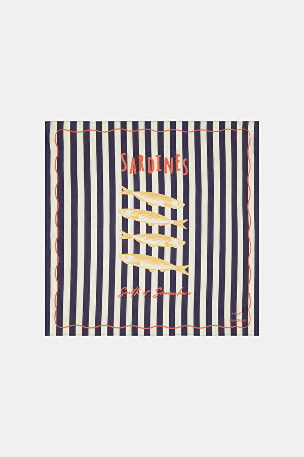 Multicolored Patterned Bandana