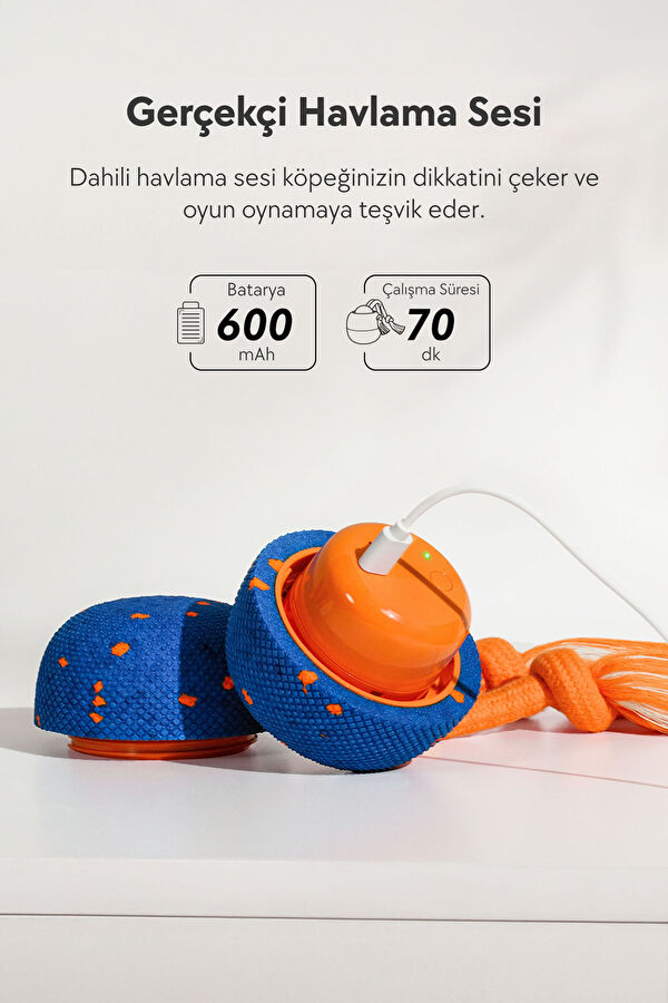 Wicked Ball Rolly Şarjlı İnteraktif Köpek Oyuncak Topu 6