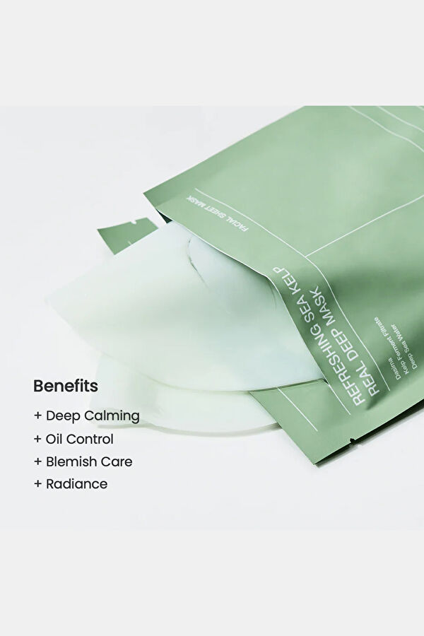 Refreshing Sea Kelp Real Deep Mask 3