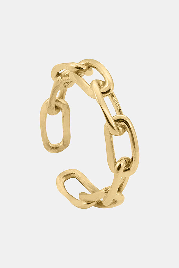 Gold Plated Forsa Chain Ring