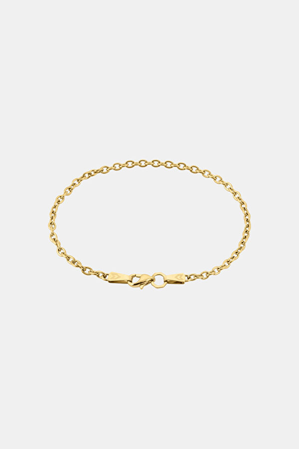 Gold Plated Cable Chain Bracelet 2