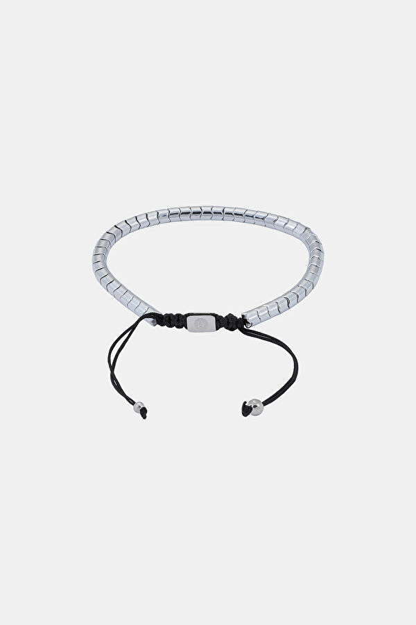 Silver Plated Hematite Stone Bracelet 2