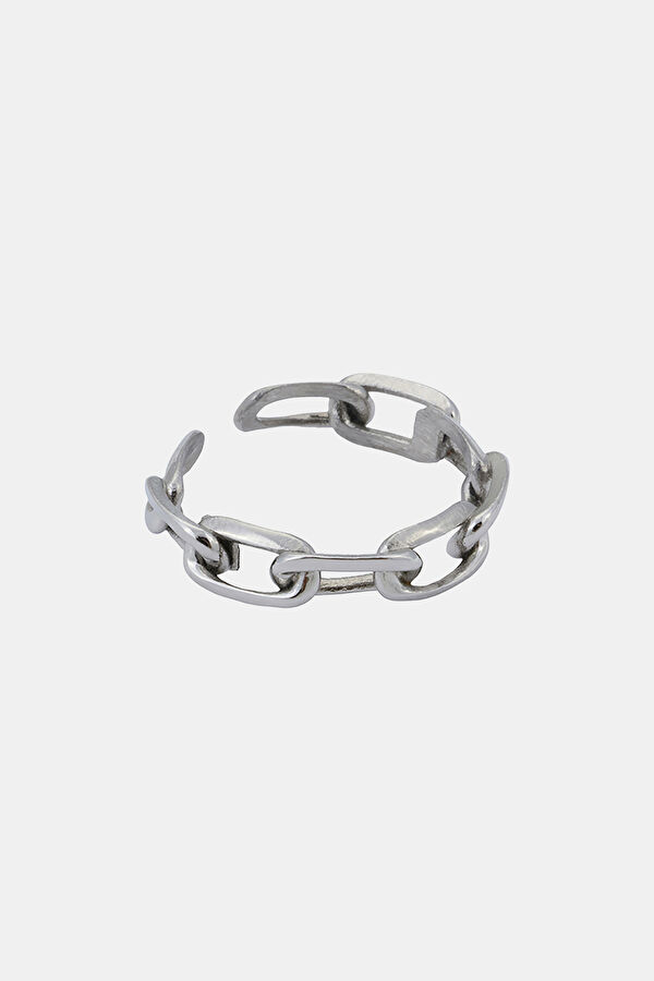 Silver Plated Forsa Chain Ring 2