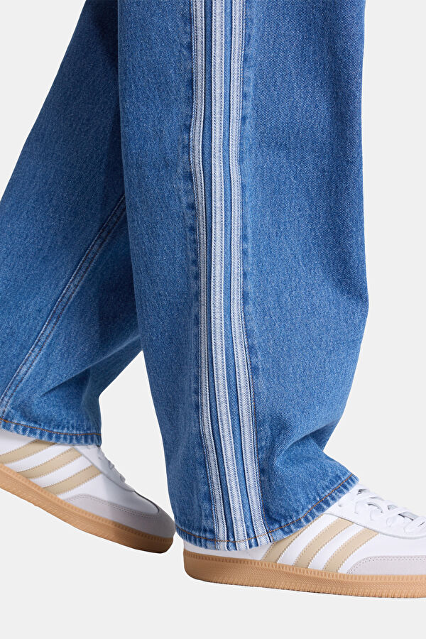 Relax Fit Indigo Wide Leg Men's Pants 5