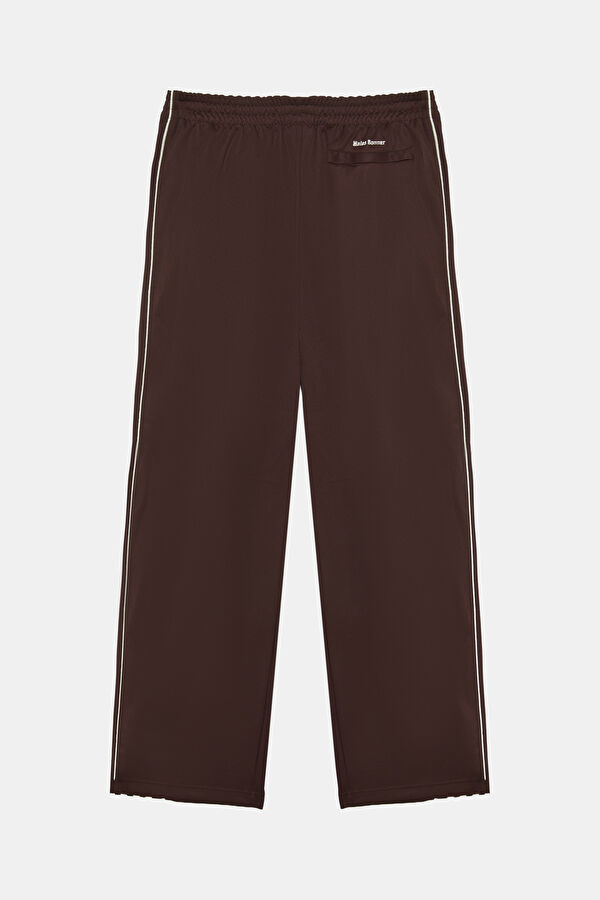 X Wales Bonner Relax Kalıp Bordo Wide Leg Erkek Spor Pantolon 2