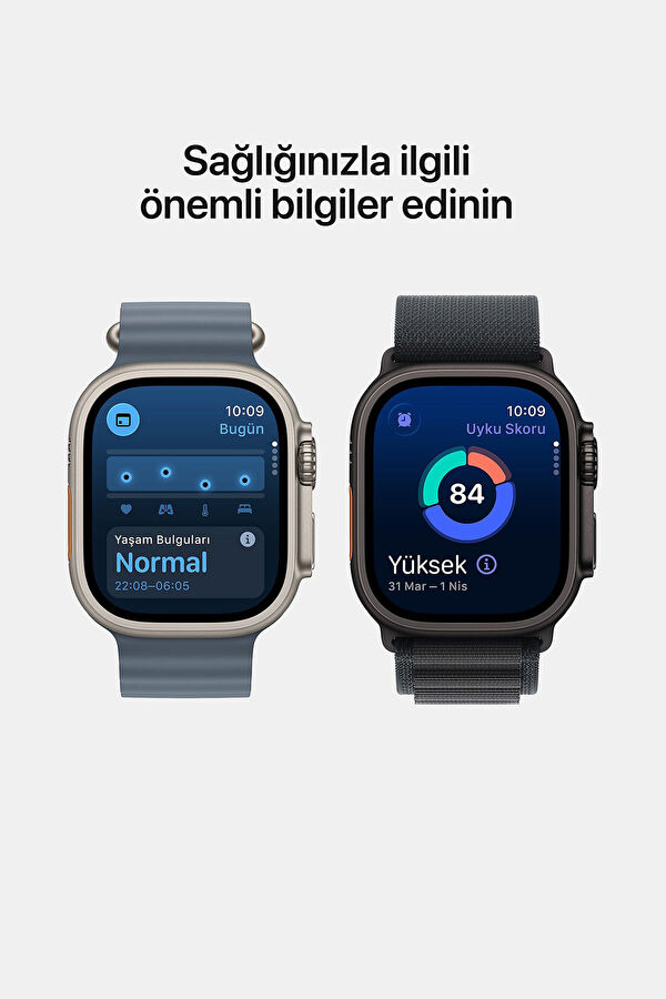 Watch Ultra 3 GPS + Cellular 49mm Siyah Titanyum Kasa ve Siyah Ocean Kordon MF0J4TU/A 6
