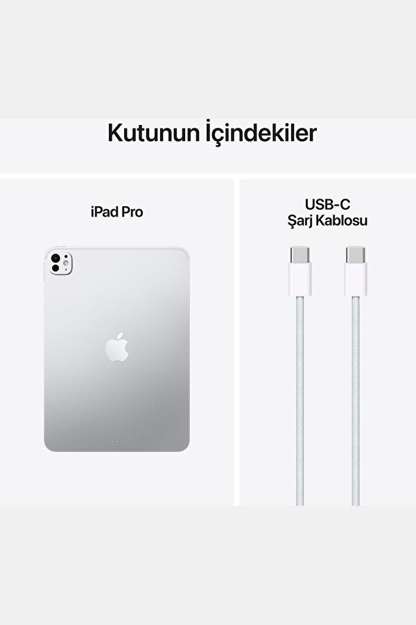 11-inch iPad Pro Wi‑Fi 256GB Standart Camlı Tablet Silver MDWL4TU/A 9