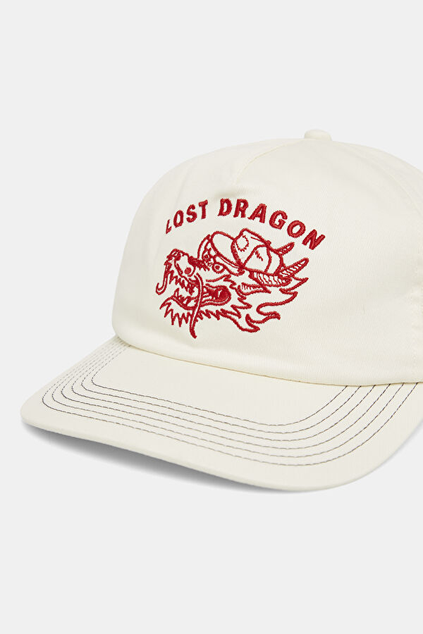 Red Embroidered Hat 3
