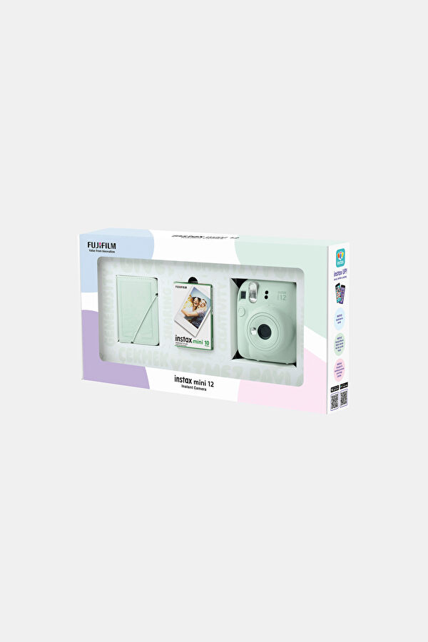 Instax Mini 12 Mint Green Bundle Box 3