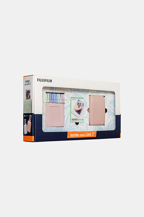 Instax Mini Link 3 R Pink Bundle Box 2