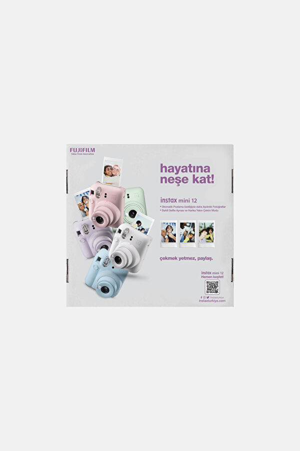 Instax Mini 12 Lila Bundle Box 4