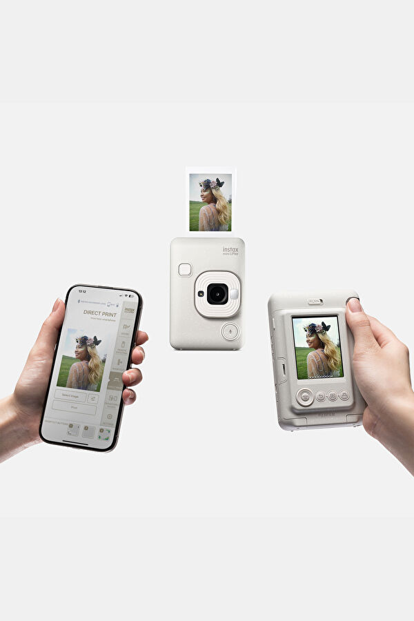 Mini LiPlay Misty Beyaz Fotoğraf Makinesi 5