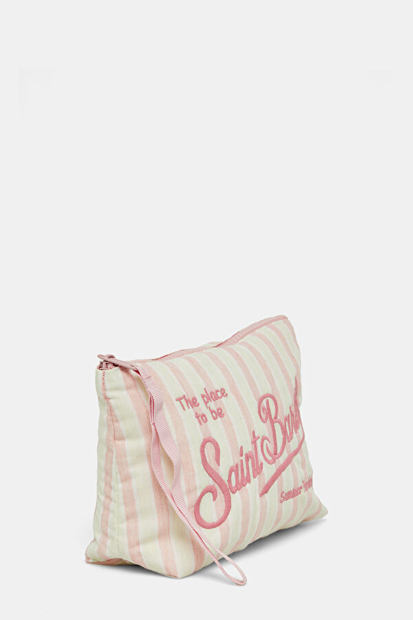 Pink Striped Bag 2